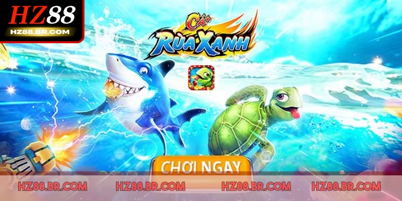 Bắn cá rùa xanh là trò chơi giải trí đầy màu sắc